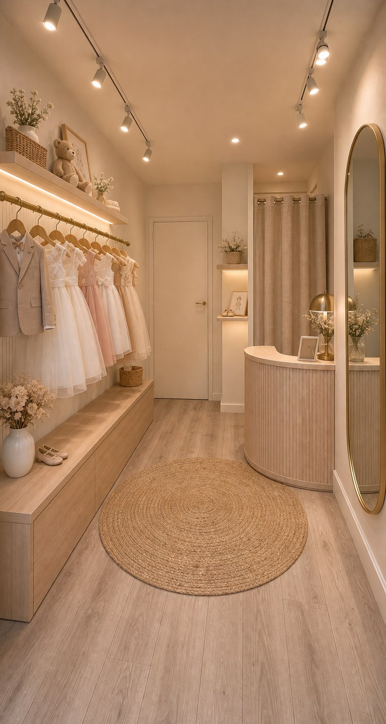 Entrée du showroom Emma Rose à Honfleur