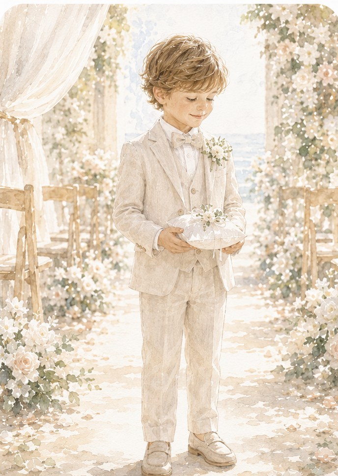 Mariage et fille d'honneur Emma Rose