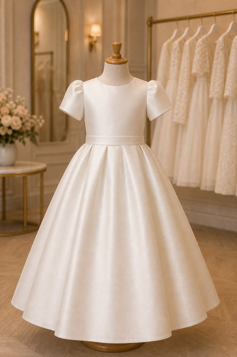 Robe de cérémonie en mikado